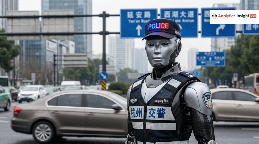 रोबोट ने संभाली ट्रैफिक की कमान