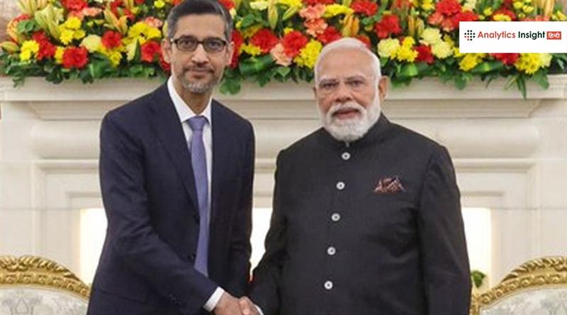 पीएम मोदी से मिले सुंदर पिचाई