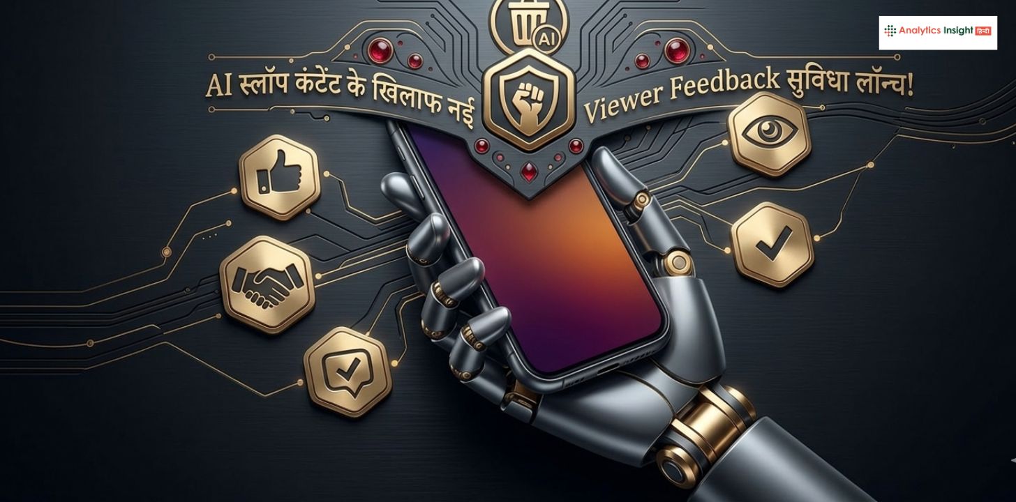 𝗔𝗜 स्लॉप कंटेंट के खिलाफ नई 𝗩𝗶𝗲𝘄𝗲𝗿 𝗙𝗲𝗲𝗱𝗯𝗮𝗰𝗸 सुविधा लॉन्च!