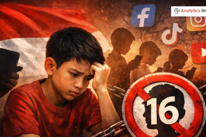 इंडोनेशिया ने 16 साल से कम उम्र के बच्चों के लिए सोशल मीडिया बैन कर दिया है।