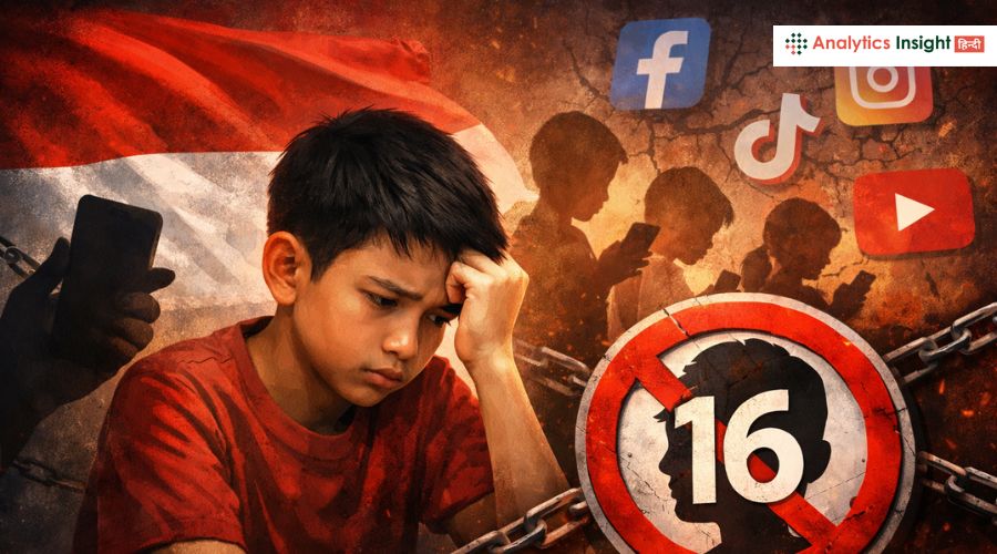 इंडोनेशिया ने 16 साल से कम उम्र के बच्चों के लिए सोशल मीडिया बैन कर दिया है।