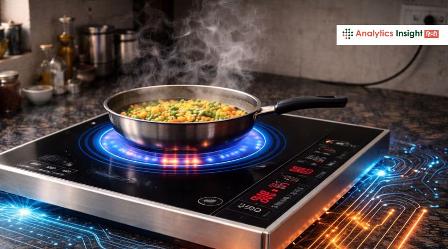 इंडक्शन चूल्हे में क्यों होता है सर्कल