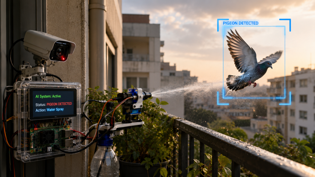 AI Pigeon Sprayer: आर्टिफिशियल इंटेलिजेंस (AI) अब सिर्फ मोबाइल या कंप्यूटर तक सीमित नहीं रहा, बल्कि यह रोजमर्रा की जिंदगी में भी इस्तेमाल होने लगा है। इसका एक अनोखा उदाहरण Reddit पर वायरल हुआ है, जहां एक AI-पावर्ड सिस्टम बालकनी में आने वाले कबूतरों को पानी की फुहार से भगा देता है। इस अजीब लेकिन स्मार्ट इनोवेशन ने लोगों का ध्यान खींच लिया है। AI अब सिर्फ टेक्नोलॉजी तक सीमित नहीं रहा, बल्कि घर की बालकनी तक पहुंच गया है। जानें कैसे एक स्मार्ट सिस्टम कबूतरों को पहचानकर उन्हें पानी से भगा देता है। कबूतरों से परेशान होकर बना AI सिस्टम इस प्रोजेक्ट के क्रिएटर ने बताया कि उसकी बालकनी में एक कबूतर बार-बार घोंसला बनाने आ जाता था। इससे परेशान होकर उसने जाल या स्पाइक्स लगाने की बजाय एक ऑटोमैटिक AI सिस्टम बनाने का फैसला किया। यह सिस्टम खुद ही कबूतर को पहचानकर उसे भगाने का काम करता है। कैसे काम करता है यह AI सेटअप? यह पूरा सिस्टम एक USB कैमरा और Orange Pi 5 कंप्यूटर पर आधारित है। इसमें YOLO World V2 नाम का AI विजन मॉडल इस्तेमाल किया गया है, जो रियल टाइम में चीजों को पहचान सकता है। जैसे ही कैमरा कबूतर को डिटेक्ट करता है, सिस्टम तुरंत एक्शन लेता है। कबूतर पहचानने के बाद एक इलेक्ट्रिक वॉटर गन एक्टिव हो जाती है, जो Servo Motor से जुड़ी होती है। यह मोटर गन को कबूतर की दिशा में घुमा देती है और पानी की फुहार छोड़ दी जाती है। यह पूरा सिस्टम पूरी तरह ऑटोमैटिक है और इसमें इंसान की जरूरत नहीं होती। READ MORE: Microsoft का नया AI सिस्टम खुद खोजेगा साइबर कमजोरियां टेक्नोलॉजी और हार्डवेयर का इस्तेमाल इस प्रोजेक्ट में दो Servo Motor, रेसिस्टर, ट्रांजिस्टर और बैटरी से चलने वाली इलेक्ट्रिक वॉटर गन का इस्तेमाल किया गया है। इसकी प्रोसेसिंग Rockchip 3588 चिप के इनबिल्ट न्यूरल प्रोसेसर द्वारा होती है, जिससे यह तेज और सटीक तरीके से डिटेक्शन कर पाता है। सोशल मीडिया पर वायरल हुआ प्रोजेक्ट जैसे ही यह प्रोजेक्ट Reddit पर पोस्ट हुआ, यह तेजी से वायरल हो गया। लोगों ने मजाक में कहा कि AI अब सिर्फ चैटबॉट या काम के टूल तक सीमित नहीं है, बल्कि अब यह ‘बालकनी सिक्योरिटी सिस्टम’  भी बन गया है। कई यूजर्स ने इसे बहुत क्रिएटिव आइडिया बताया और इसकी टेक्निकल स्किल की भी तारीफ की। खास बात यह है कि इसमें कम कीमत वाले हार्डवेयर और ओपन-सोर्स AI मॉडल का इस्तेमाल किया गया है। Read more: चीन के AI बाजार में बड़ी एंट्री चाहते हैं Jensen Huang AI का बढ़ता रोजमर्रा में इस्तेमाल एक्सपर्ट्स का कहना है कि ऐसे प्रोजेक्ट दिखाते हैं कि AI अब आम लोगों की जिंदगी का हिस्सा बन रहा है। सस्ते AI मॉडल और छोटे कंप्यूटर की मदद से लोग घर पर ही स्मार्ट ऑटोमेशन सिस्टम बना सकते हैं। इस सिस्टम की खासियत इसकी लचीलापन है। इसे सिर्फ कबूतर ही नहीं, बल्कि गिलहरी, बिल्ली या दूसरे जानवरों को पहचानने के लिए भी सेट किया जा सकता है।