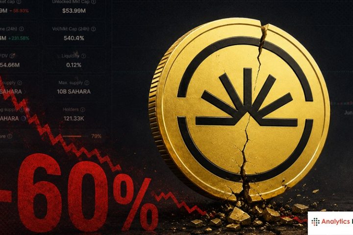 sahara token 60 percent crash team dump crypto
