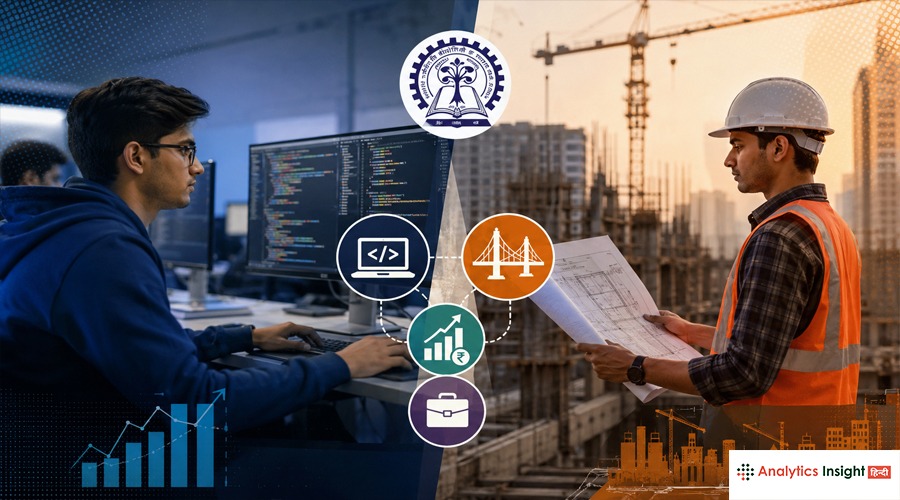 computer science vs civil engineering btech 2026