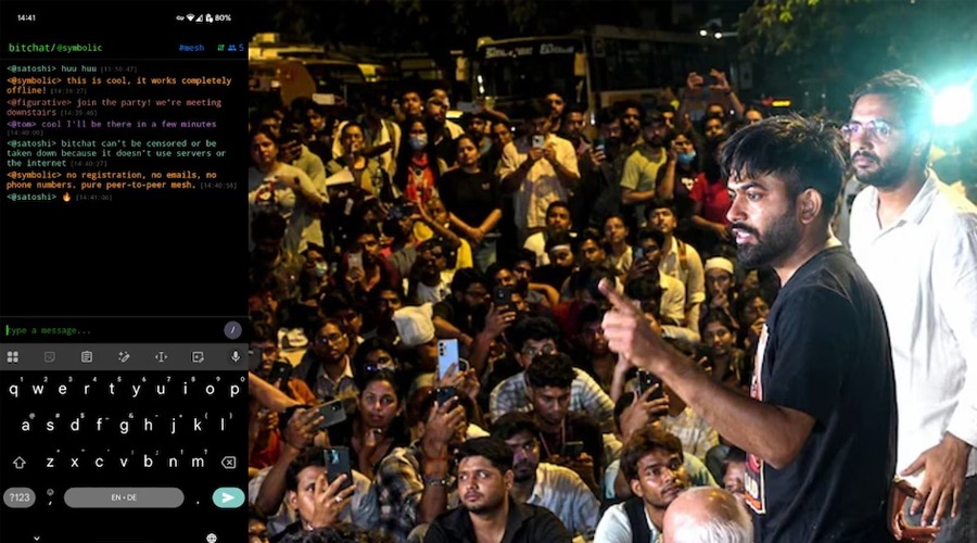 1बिना इंटरनेट CJP प्रदर्शनकारियों की चैटिंग कैसे हो रही है?