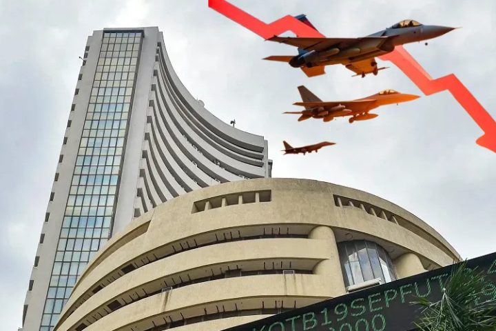 Tariffs West Asia War Sensex Nifty Fall Dalal Street
