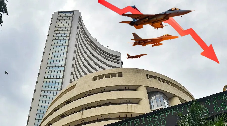 Tariffs West Asia War Sensex Nifty Fall Dalal Street