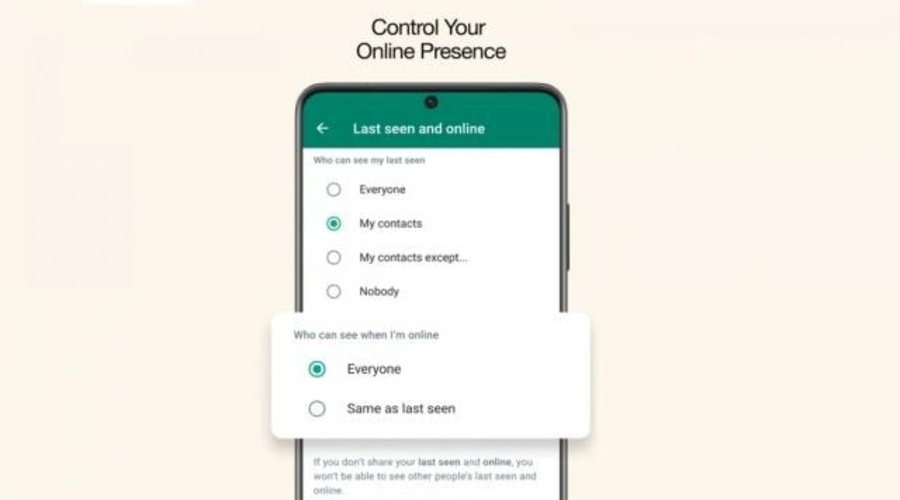 hide whatsapp last seen online