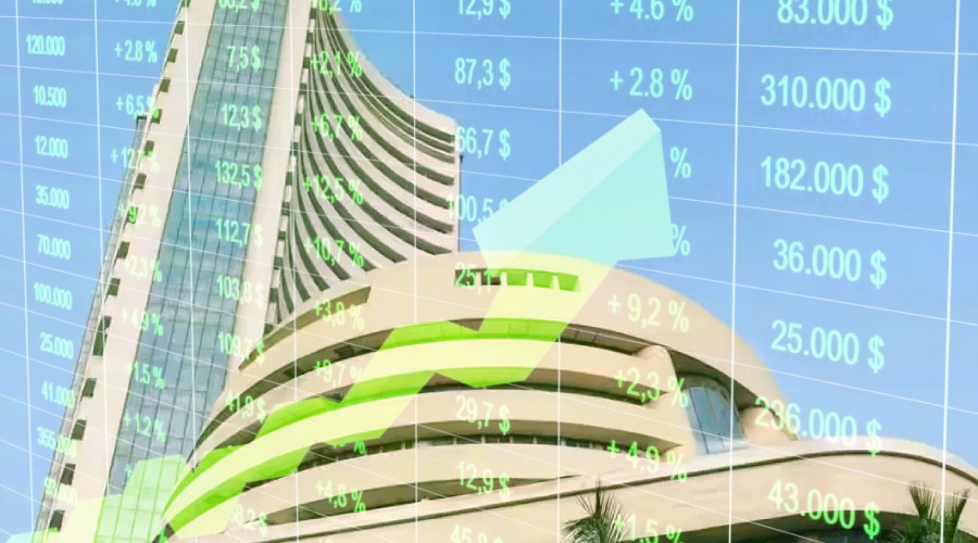 शेयर बाजार में तेजी, सेंसेक्स 365 अंक चढ़ा, TCS बना टॉप गेनर