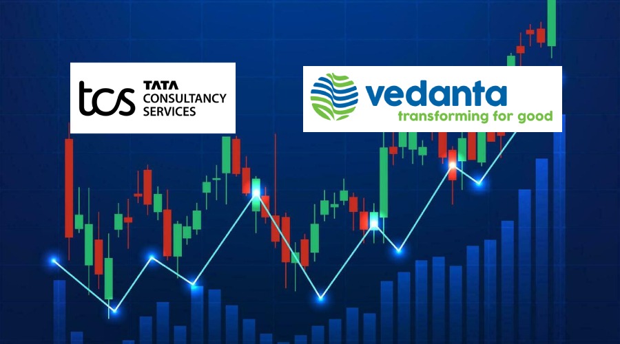 शेयर बाजार में बड़ा धमाका! TCS-Vedanta समेत 13 कंपनियों पर नजरें