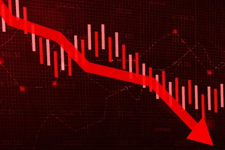 सेंसेक्स-निफ्टी में बड़ी गिरावट, Infosys पस्त, कोटक बैंक चमका